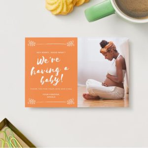 Pregnancy Announcements cards
