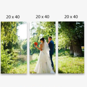 60 X 40 SPLIT CANVAS